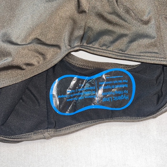 Calvin Klein Pleated One Piece Swimsuit, Bronze, 16 - Picture 7 of 10